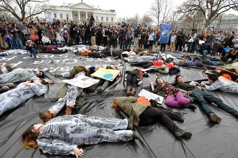 Keystone XL Pipeline Protestors Create ‘Human Oil Spill’ | TIME.com | AP Government & Politics | Scoop.it