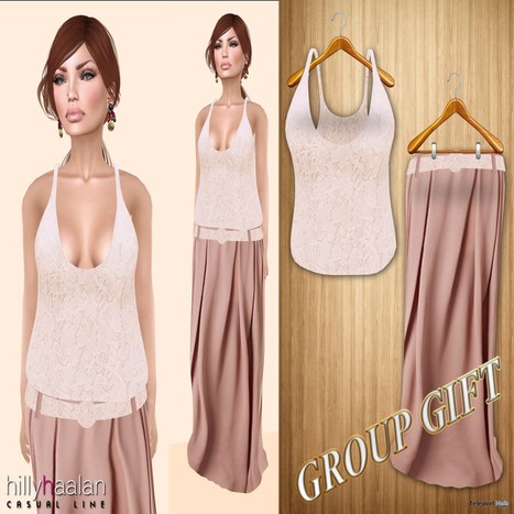 Bella Maxi Skirt & Top Outfit Group Gift by Hilly Haalan Fashions | Teleport Hub - Second Life Freebies | Teleport Hub | Scoop.it