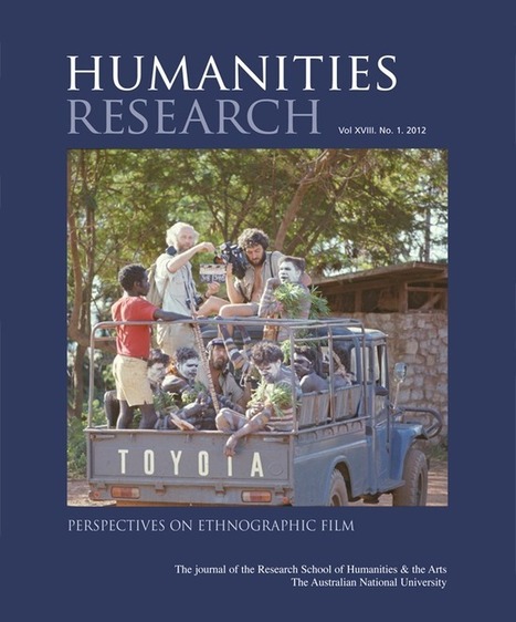 Humanities Research Vol XVIII. No. 1. 2012 - ANU E Press - ANU | ED 262 Research, Reference & Resource Skills | Scoop.it