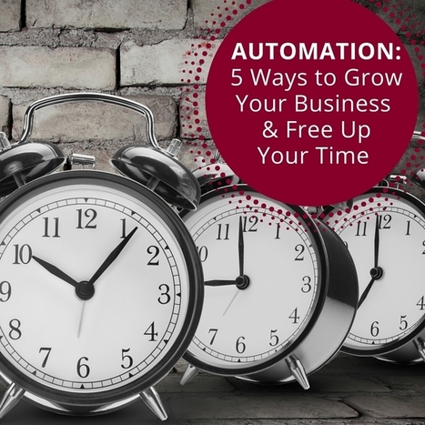 5 Steps to Automate your Online #Marketing | Business Improvement and Social media | Scoop.it