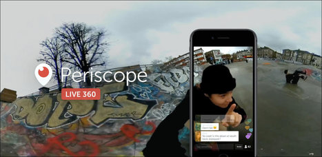 Premier direct vidéo à 360 degrés sur Periscope | Community Management | Scoop.it