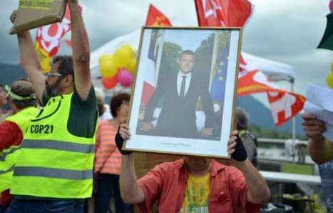 20 Minutes : "Le portrait de Macron prêté par le maire […] pour une manif «gilets jaunes» | Ce monde à inventer ! | Scoop.it