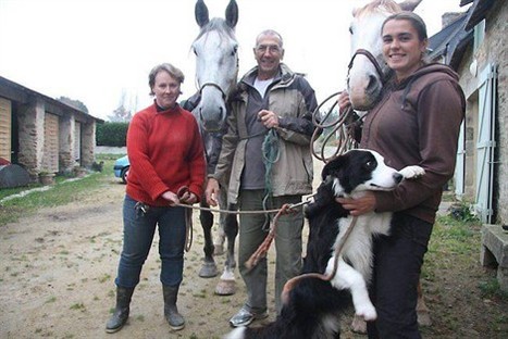 &Eacute;lodie, un tour de France &agrave; deux chevaux - ouest-france.fr | Cheval et Nature | Scoop.it