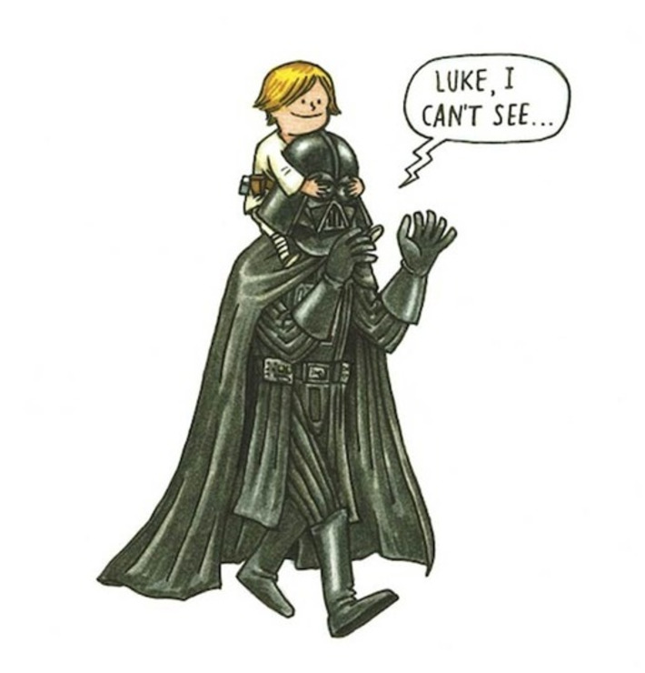 What if Darth Vader was a good father ? – 12 illustrations from Darth Vader and Son | Kitsch | Scoop.it