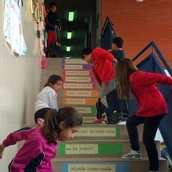 Biblioteca Altagracia: ESCALERA LECTORA DE GERARDO DIEGO | Bibliotecas escolares de Albacete | Scoop.it