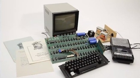 Functional Apple 1 auctioned off for $671.4K, sets new record | All Geeks | Scoop.it