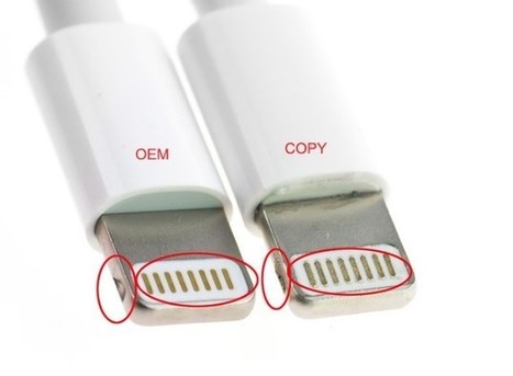 How to Tell Copy iPhone USB Cable and Charger and Prevent Loss | Cellphone Tips & Tricks | Scoop.it