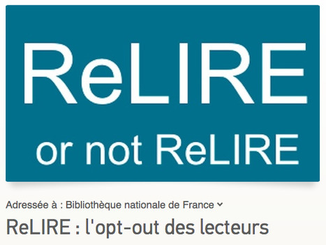 ReLIRE : Recours pour Excès de Pouvoir, Filippetti et Ayrault à la barre | Libertés Numériques | Scoop.it