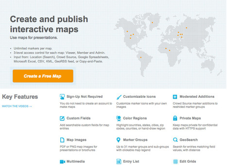 Map creator online to make a map with multiple color pins and regions | Networked Nonprofits and Social Media | Scoop.it