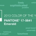 Pantone ha hablado: el color de 2013 es Emerald 17-5641 | El Mundo del Diseño Gráfico | Scoop.it