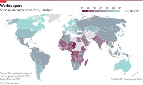 The world is a long way from meeting its gender-equality target - Daily chart | GTAV AC:G Y10 - Geographies of human wellbeing | Scoop.it