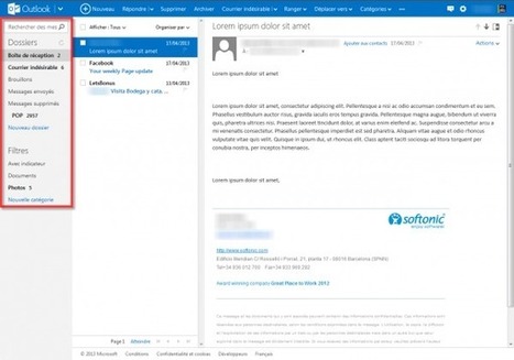 Guide Outlook.com: Comment se connecter et lire ses mails ? | Time to Learn | Scoop.it