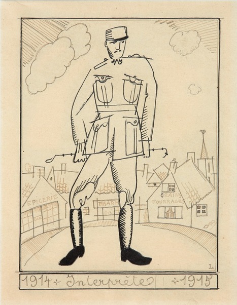 Le peintre-graveur Jean-Emile Laboureur, poilu ancien &eacute;l&egrave;ve du lyc&eacute;e nantais Clemenceau- [Comit&eacute; de l'Histoire du Lyc&eacute;e Clemenceau] | Histoire 2 guerres | Scoop.it