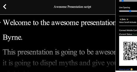 ScriptSlide - A Google Slides Add-on for Pacing Presentations via @rmbyrne | Education 2.0 & 3.0 | Scoop.it