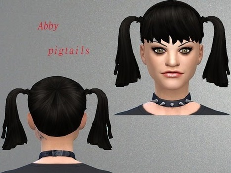 Abby (NCIS) pigtails << neissy (TSR) | Les Sims | Scoop.it