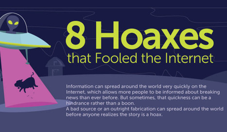 The Internet is Smart, But It Still Fell For These Hoaxes | Daring Fun & Pop Culture Goodness | Scoop.it