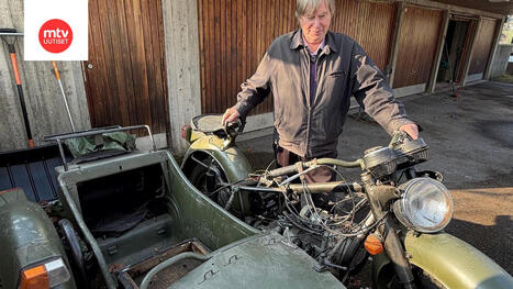 78-vuotiaan Eeron pihalta l&ouml;ytyy vuosia k&auml;ytt&auml;m&auml;tt&ouml;m&auml;n&auml; seissyt sotilasmoottoripy&ouml;r&auml; &ndash; nyt se kuljetetaan Ukrainaan | 1Uutiset - Lukemisen t&auml;hden | Scoop.it