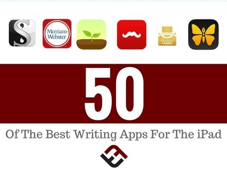 50 Of The Best Writing Apps For The iPad - TeachThought | iPads, MakerEd and More  in Education | Scoop.it