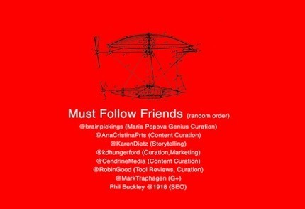 Must Follow FOMs (Friends of Marty's) Added To Search For Blue Oceans | Curation Revolution | Scoop.it