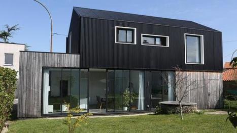 [Inspiration] Une petite maison bois en ville | Build Green, pour un habitat écologique | Scoop.it