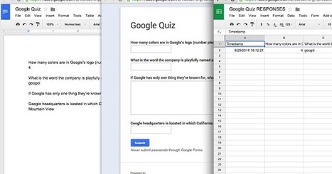 Here Is A Good Tool to Generate Forms from Google Docs via Educators' tech  | Distance Learning, mLearning, Digital Education, Technology | Scoop.it