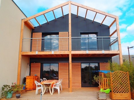 Médaille d’or pour une maison familiale à ossature bois à l’architecture non-conventionnelle | Build Green, pour un habitat écologique | Scoop.it