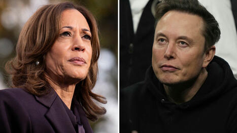 Kamala Harris sågar<br/>Elon Musk: ”Oroar mig” | 1Uutiset - Lukemisen tähden | Scoop.it