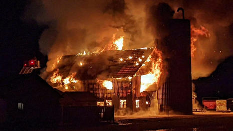 Barn fire in Lakeshore results in heavy damage | CTV News | Strange Ontario | Scoop.it