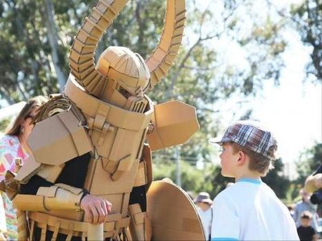 Boxwars – The Art of Building Amazing Cardboard Armour and Weapons and Destroying Them in Glorious Combat | Strange days indeed... | Scoop.it