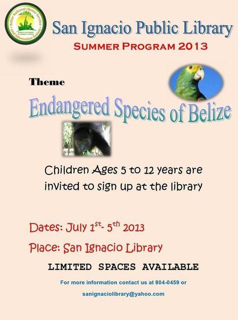 SIPL Summer Kids Program | Cayo Scoop!  The Ecology of Cayo Culture | Scoop.it