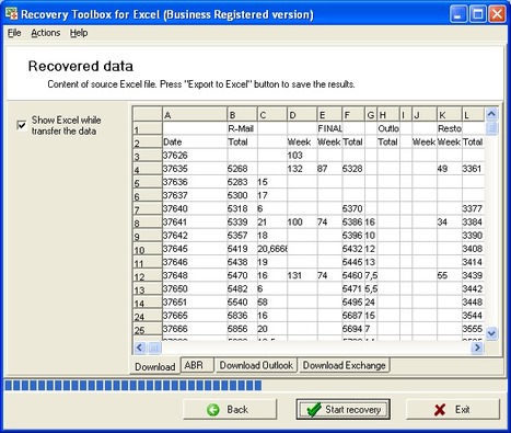 Recuperar documentos Excel dañados con Recovery Toolbox for Excel | Aplicaciones y Herramientas . Software de Diseño | Scoop.it