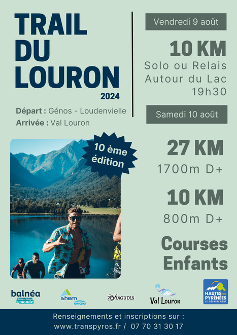Trail du Louron les 9 et 10 août | Vallées d'Aure & Louron - Pyrénées | Scoop.it