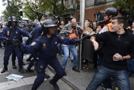 Un projet de loi en Espagne pour contrôler les manifestations | ACTUALITÉ | Scoop.it