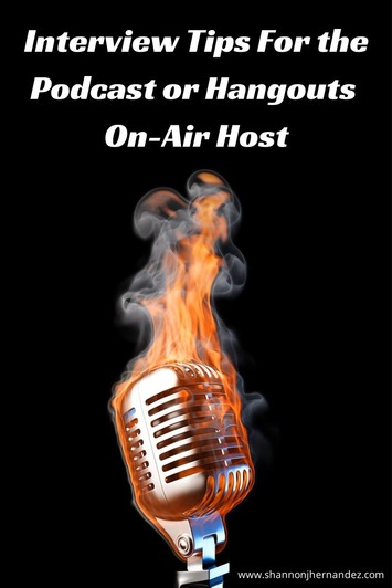 Interview Tips For the Podcast or Hangouts On-Air Host - Shannon J. Hernandez | Machinimania | Scoop.it