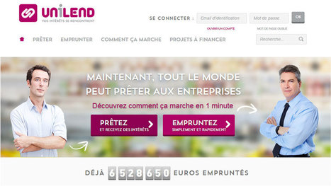 Unilend plateforme de crowdfunding | Création d'entreprise et business plan | Scoop.it