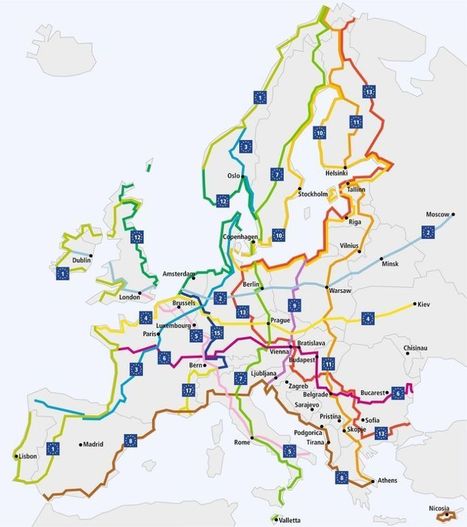 Grâce à un trajet 100 % cyclable, vous pourrez bientôt traverser l'Europe à vélo | Ces infos qui nous font du bien | Scoop.it
