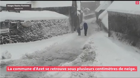 D'importantes chutes de neige dans les Pyrénées, alerte aux avalanches  | Vallées d'Aure & Louron - Pyrénées | Scoop.it