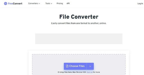 FreeConvert : un outil en ligne de conversion de fichiers complet | information analyst | Scoop.it