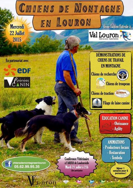 Chiens de montagne en Louron le 22 juillet | Vallées d'Aure & Louron - Pyrénées | Scoop.it