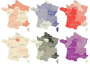 Régions : au lieu de vous énerver, penchez-vous sur ces 16 cartes - Rue89 | Décentralisation et Grand Paris | Scoop.it
