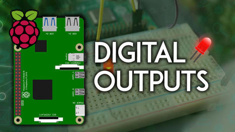 Control Raspberry Pi Digital Outputs with Python (LED) | tecno4 | Scoop.it