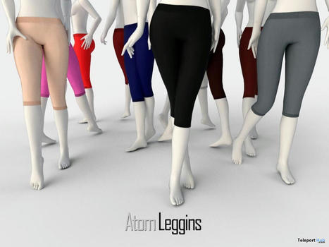 Atom Leggings Fatpack January 2023 Group Gift by kokoia | Teleport Hub - Second Life Freebies | Second Life Freebies | Scoop.it