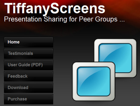 TiffanyScreens - share presentations with a group | Digital Presentations in Education | Scoop.it