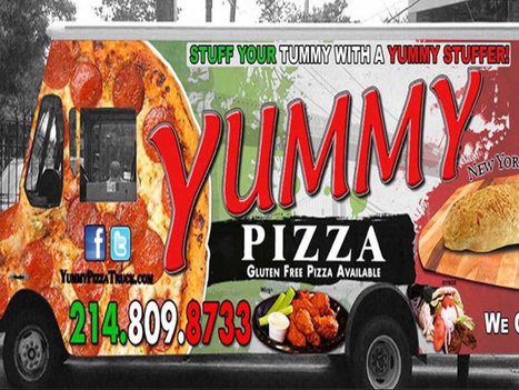 Yummy Pizza Truck Online Food Delivery Spied