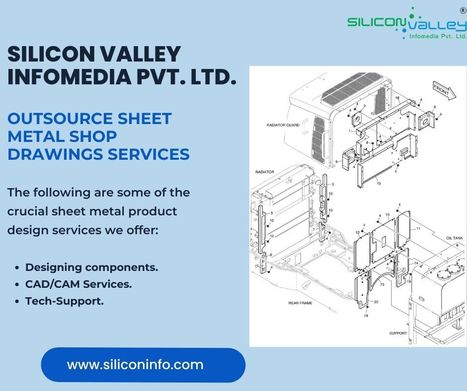 Outsource Sheet Metal Shop Drawings Services | CAD Services - Silicon Valley Infomedia Pvt Ltd. | Scoop.it