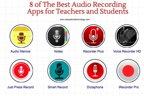 8 of The Best Audio Recording Apps for Teachers and Students | EDU tools | Scoop.it