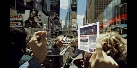 Samsung Flexible, 3D, Transparent Tablet Display Concept is Breath Taking (Video) | Tablet News | Science News | Scoop.it