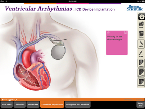 BOSTON SCIENTIFIC INTRODUCES FIRST iPAD(R) APP FOR PHYSICIANS TO EDUCATE PATIENTS ABOUT CARDIOVASCULAR DISEASES AND TREATMENTS | Aplicaciones m&oacute;viles: Android, IOS y otros.... | Scoop.it