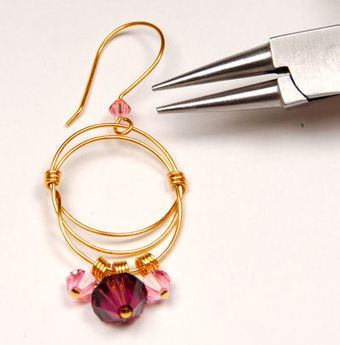 Orecchini Wire: tre tutorial in uno | Orecchini Fai da Te: i migliori tutorial | Scoop.it