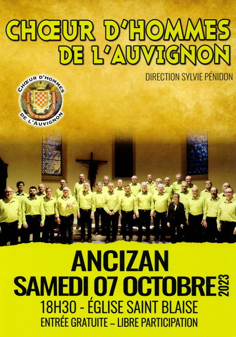 Chorale à Ancizan le 7 octobre | Vallées d'Aure & Louron - Pyrénées | Scoop.it